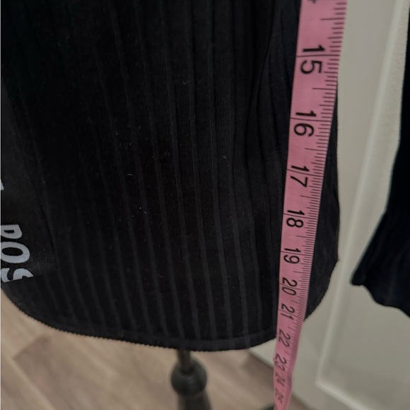 Zara long sleeve Top “positive Massage Here” - Picture 6 of 10